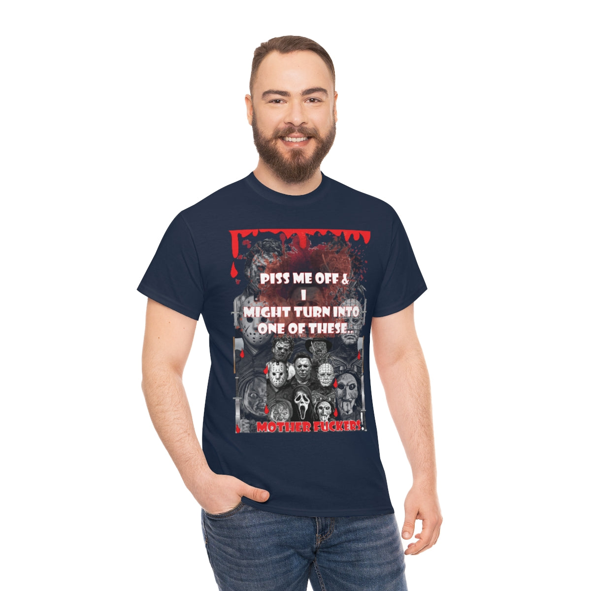 Horror hall of fame Unisex Heavy Cotton Tee