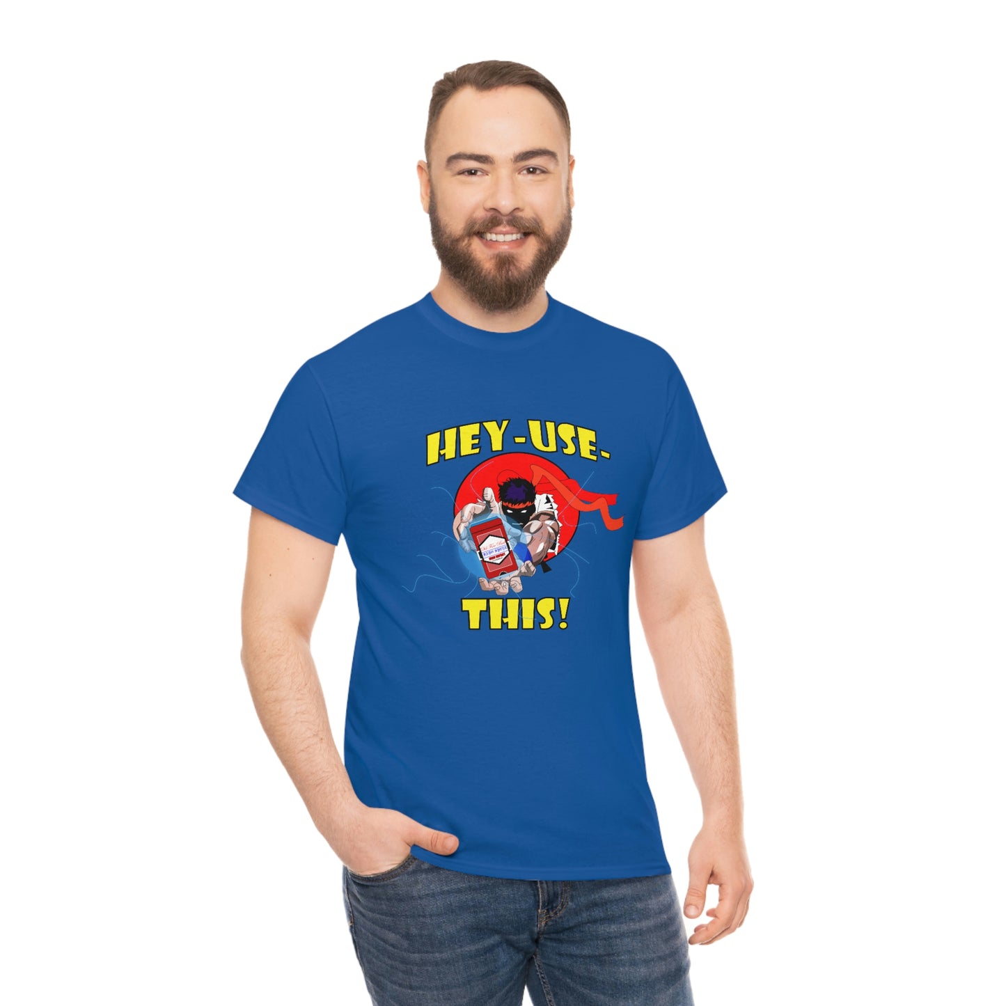 Hey-use-it Unisex Heavy Cotton Tee