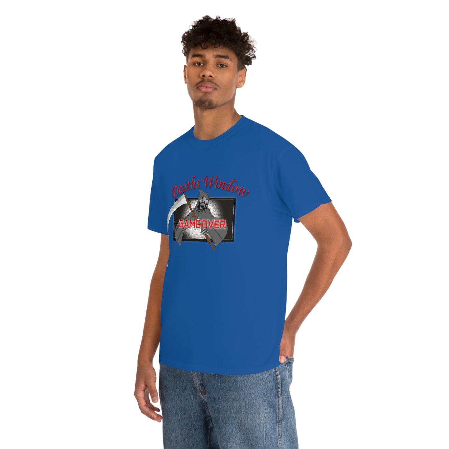 Deaths Window Unisex Heavy Cotton Tee