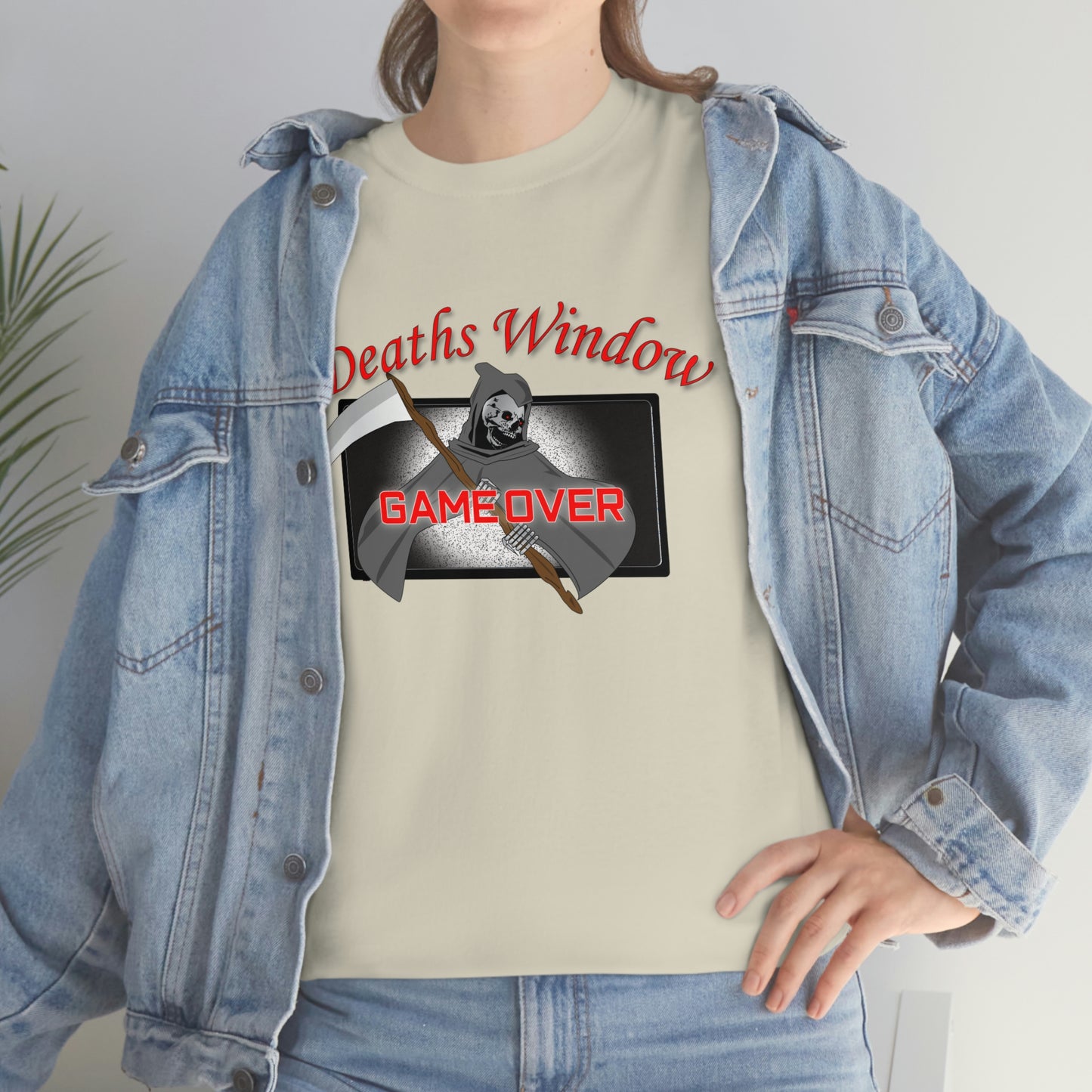 Deaths Window Unisex Heavy Cotton Tee