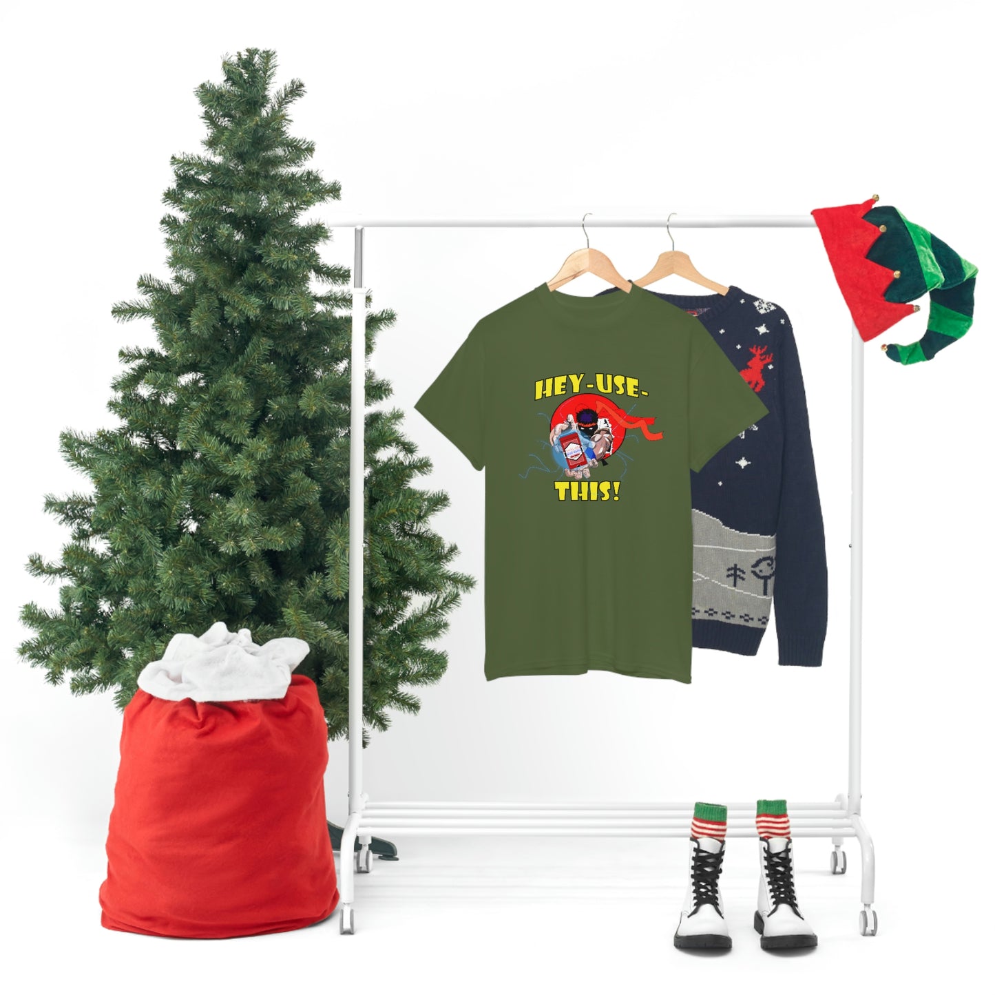 Hey-use-it Unisex Heavy Cotton Tee