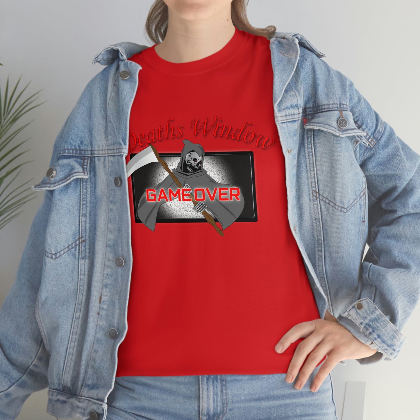 Deaths Window Unisex Heavy Cotton Tee