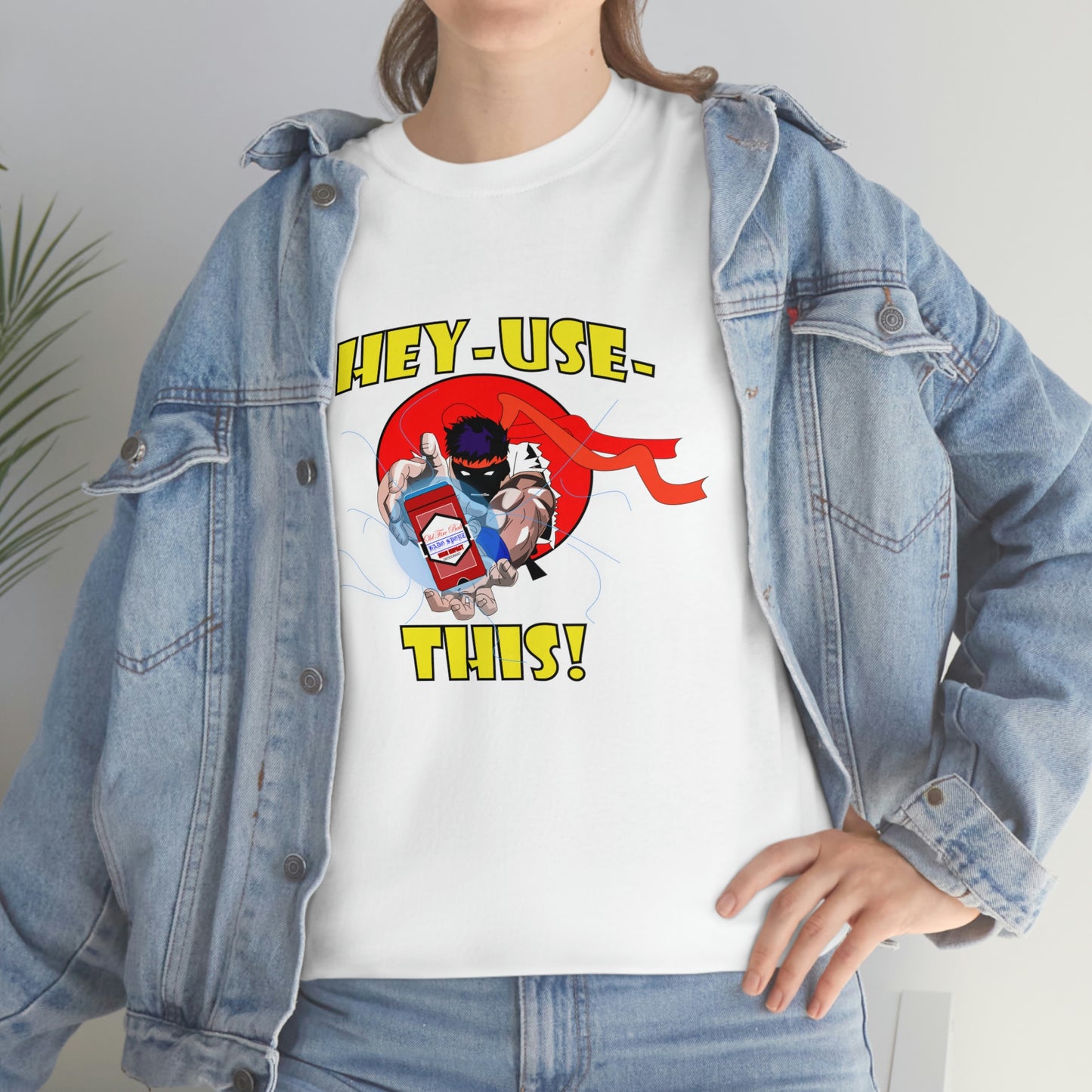 Hey-use-it Unisex Heavy Cotton Tee