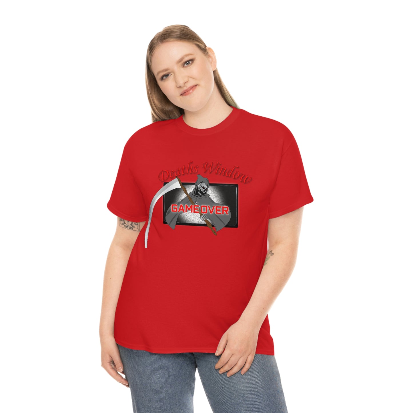 Deaths Window Unisex Heavy Cotton Tee
