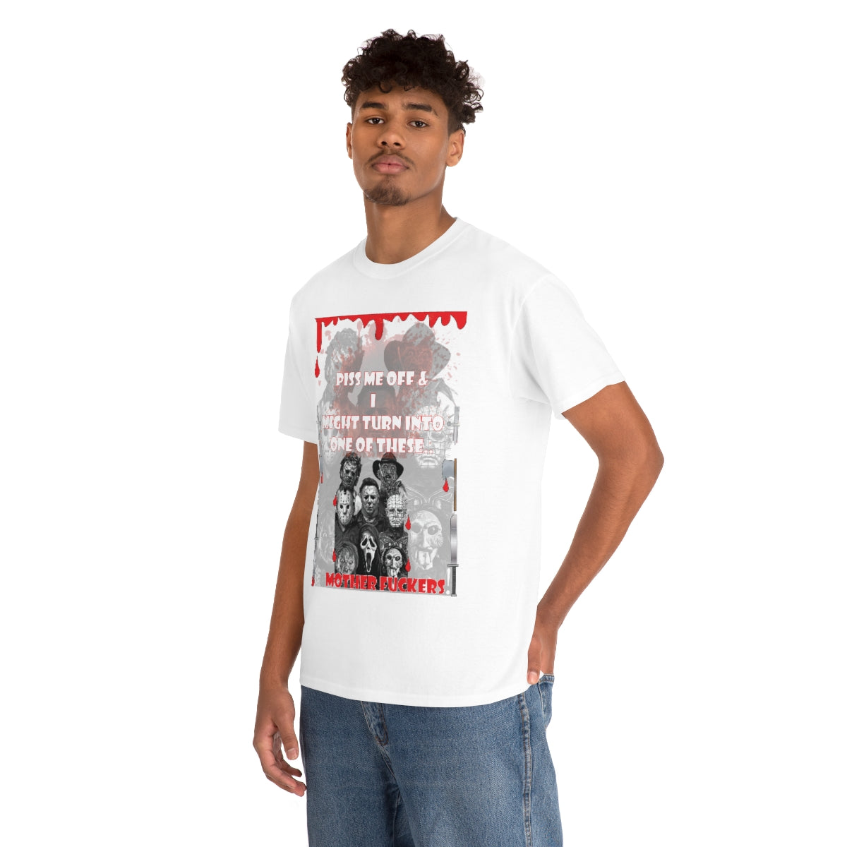 Horror hall of fame Unisex Heavy Cotton Tee