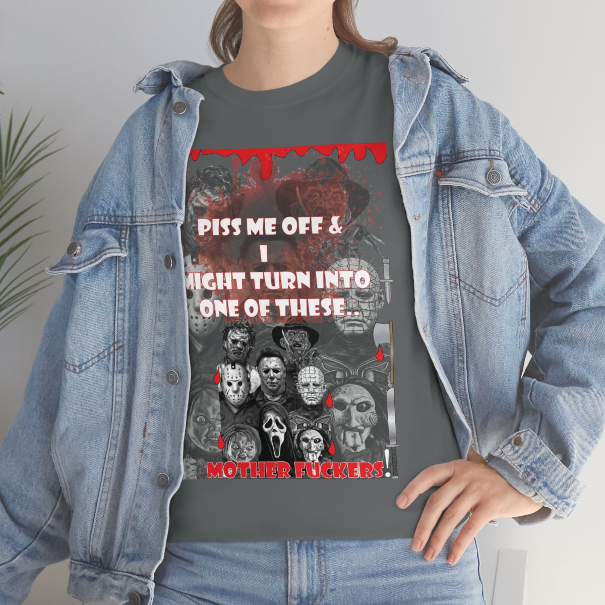 Horror hall of fame Unisex Heavy Cotton Tee