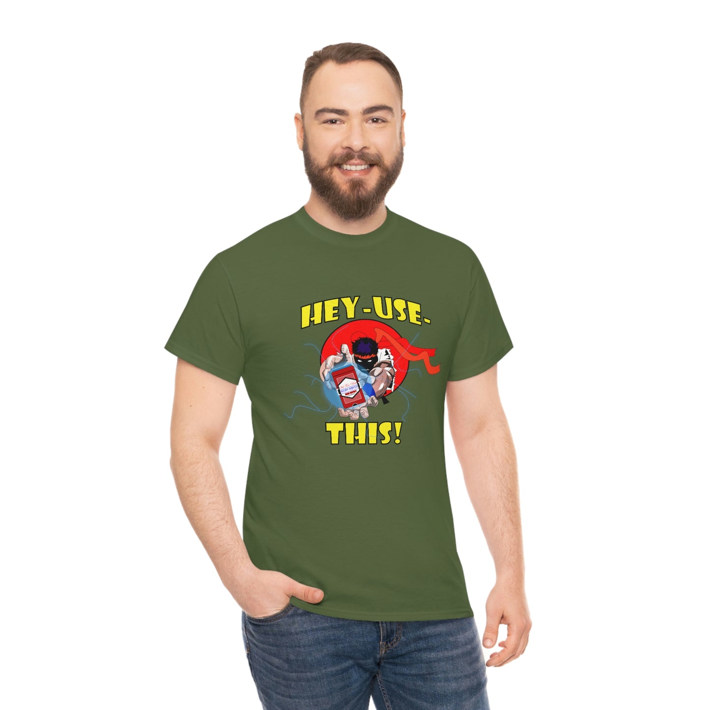 Hey-use-it Unisex Heavy Cotton Tee