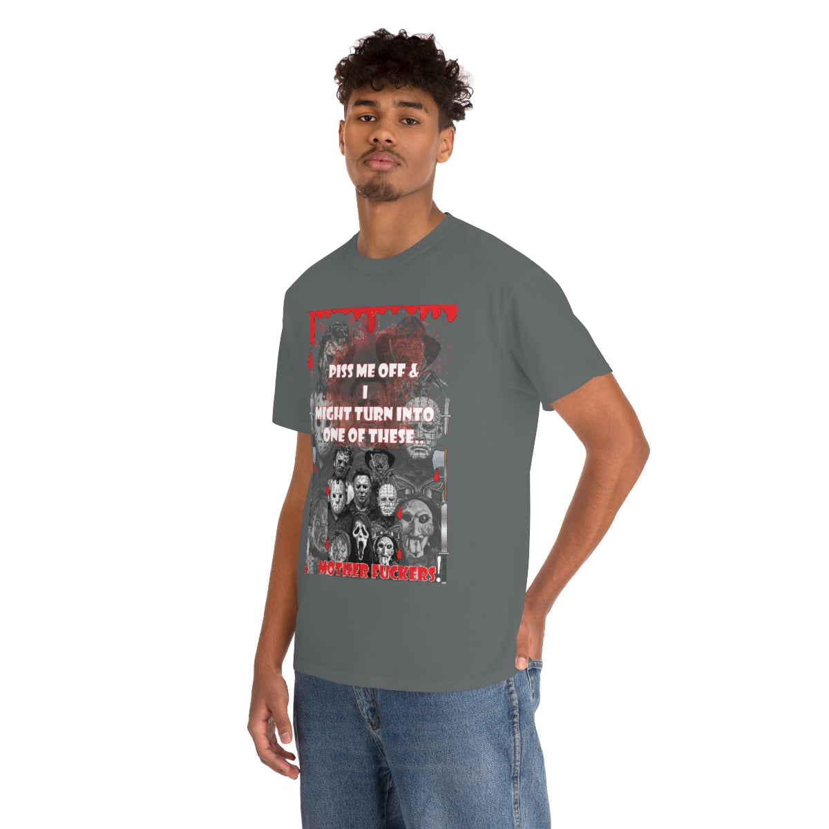 Horror hall of fame Unisex Heavy Cotton Tee