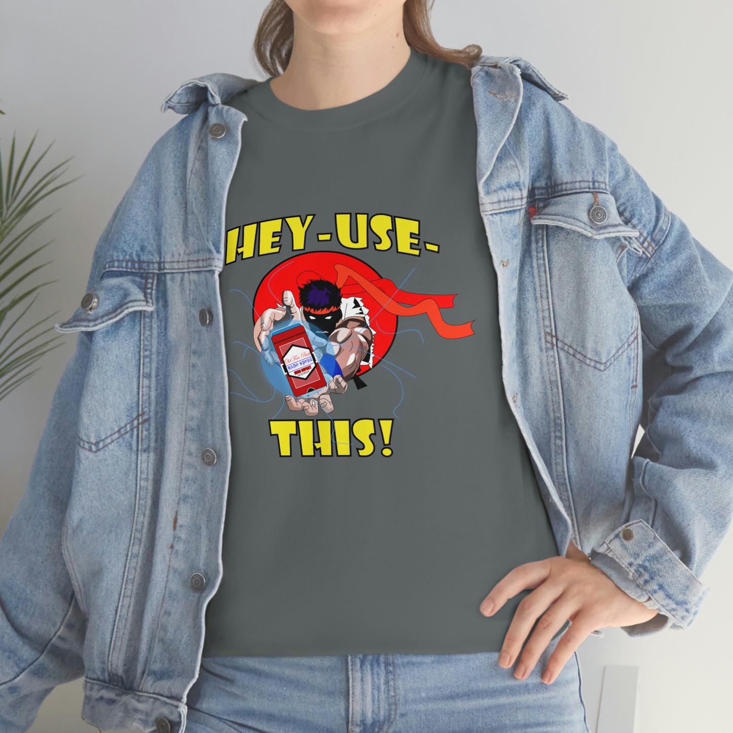Hey-use-it Unisex Heavy Cotton Tee