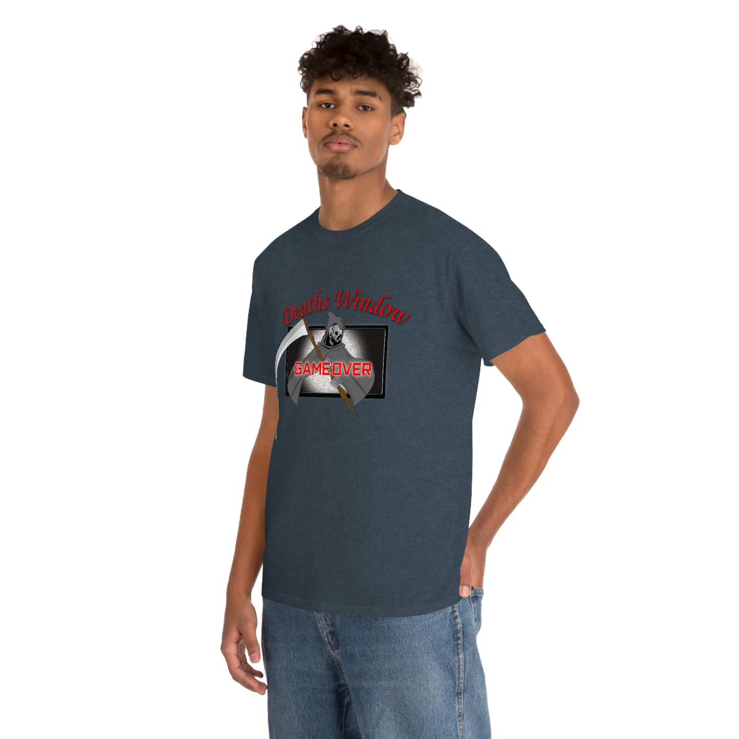 Deaths Window Unisex Heavy Cotton Tee