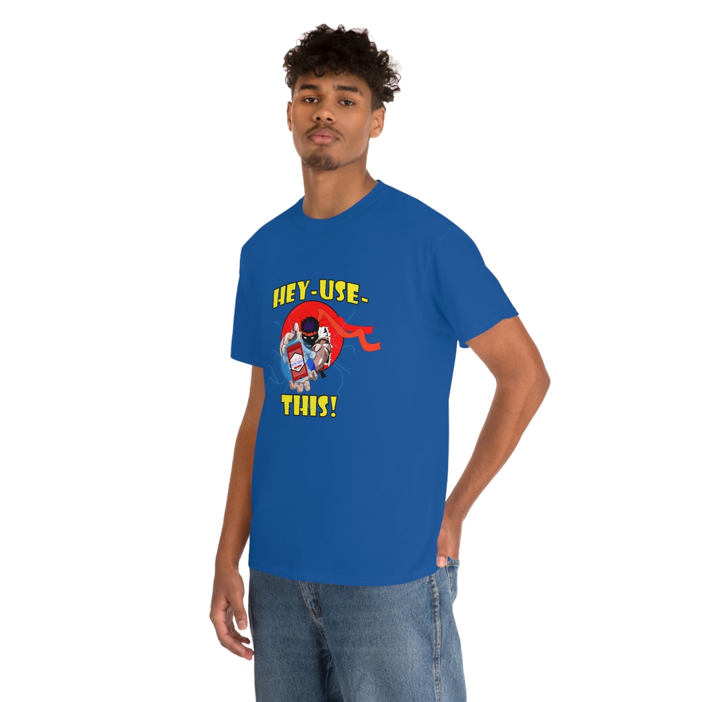 Hey-use-it Unisex Heavy Cotton Tee