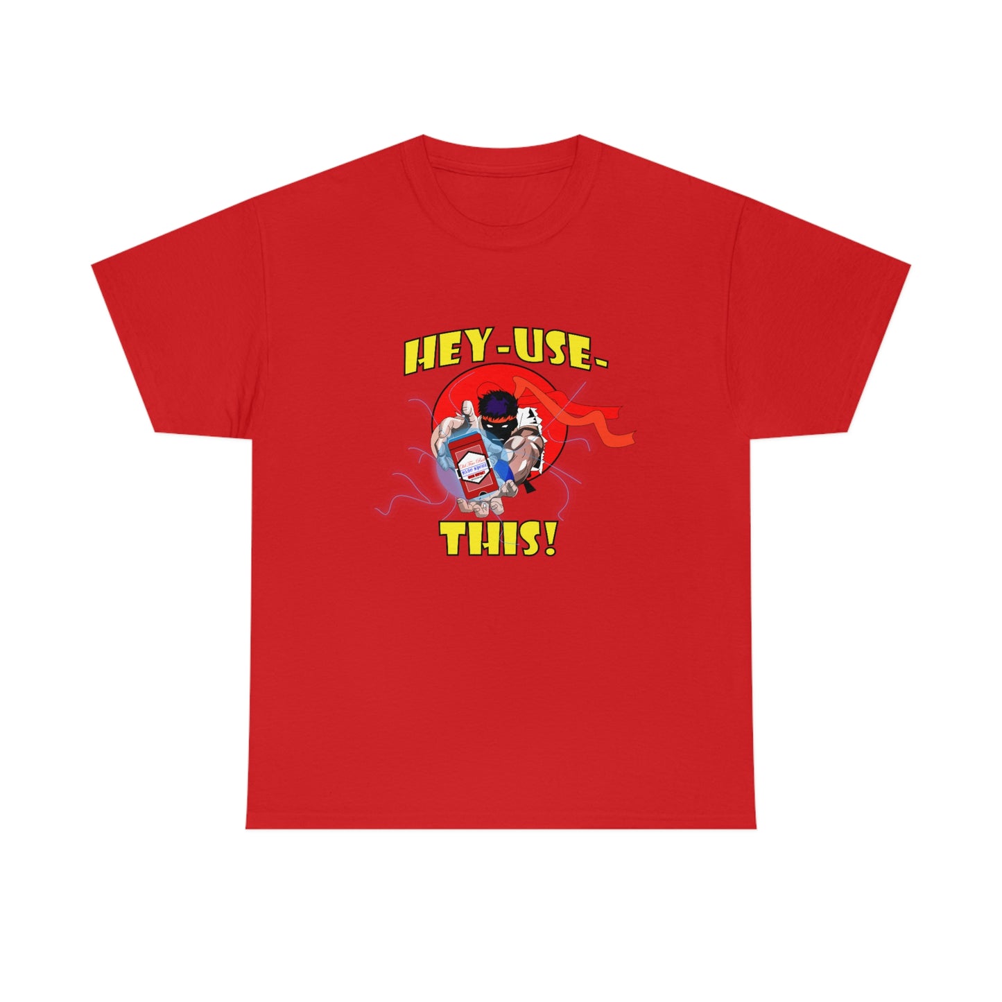 Hey-use-it Unisex Heavy Cotton Tee