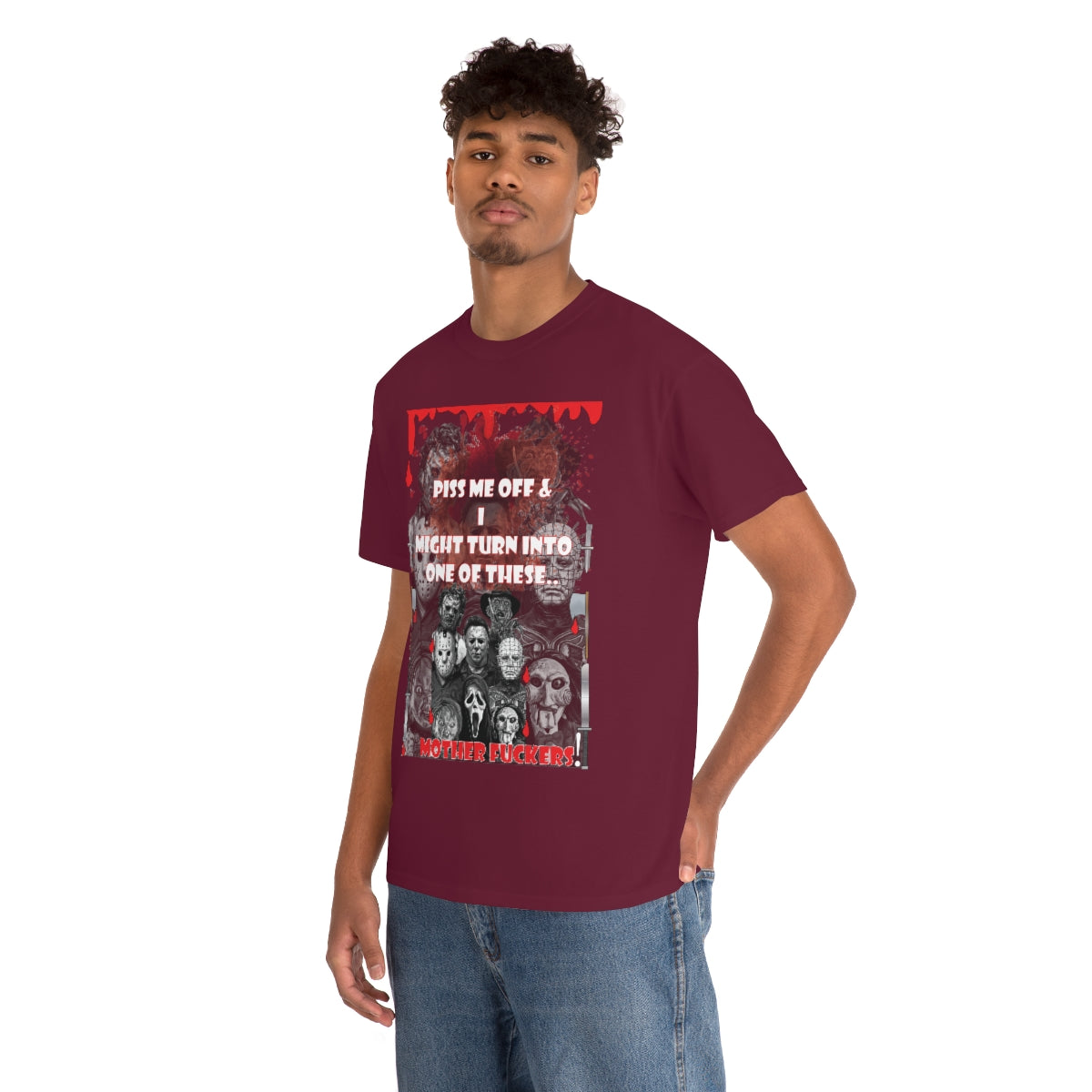 Horror hall of fame Unisex Heavy Cotton Tee