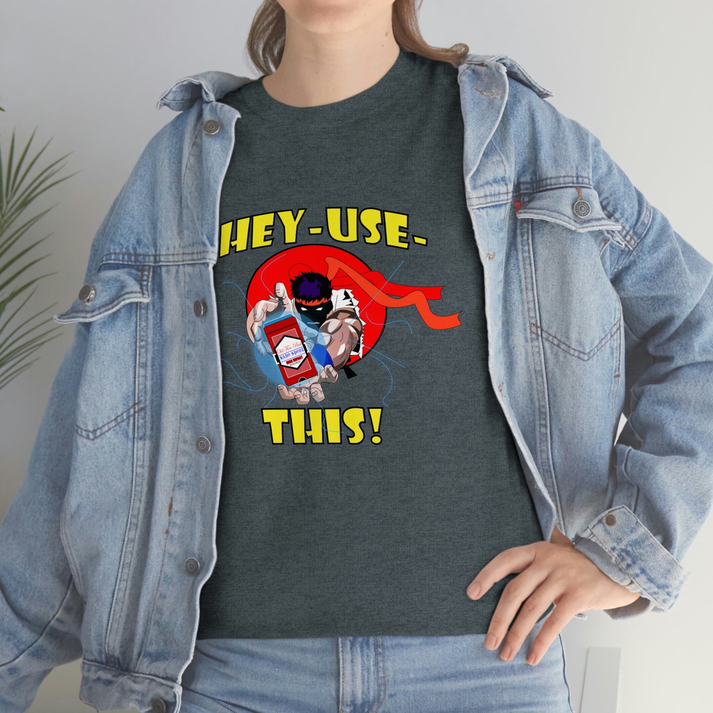 Hey-use-it Unisex Heavy Cotton Tee