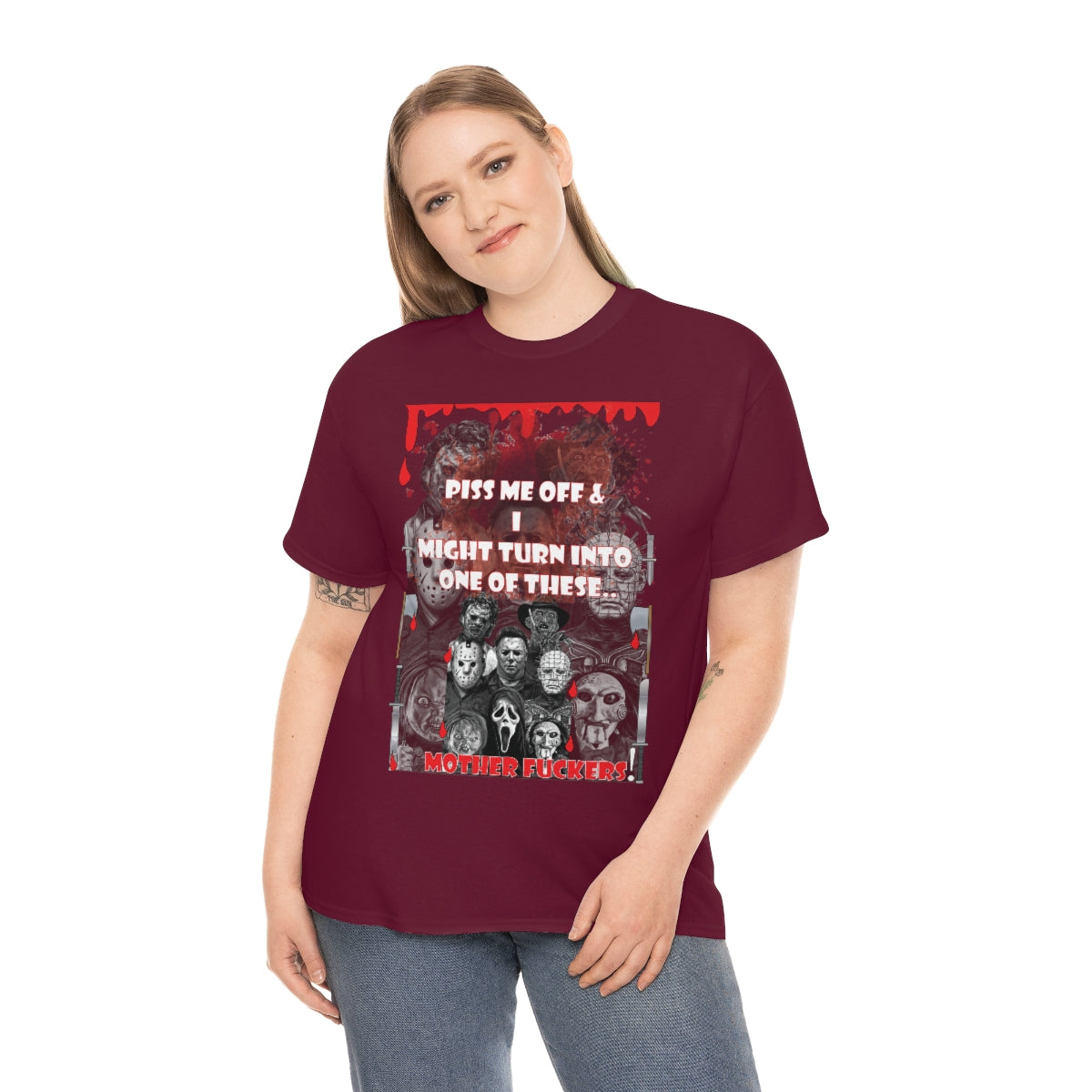 Horror hall of fame Unisex Heavy Cotton Tee