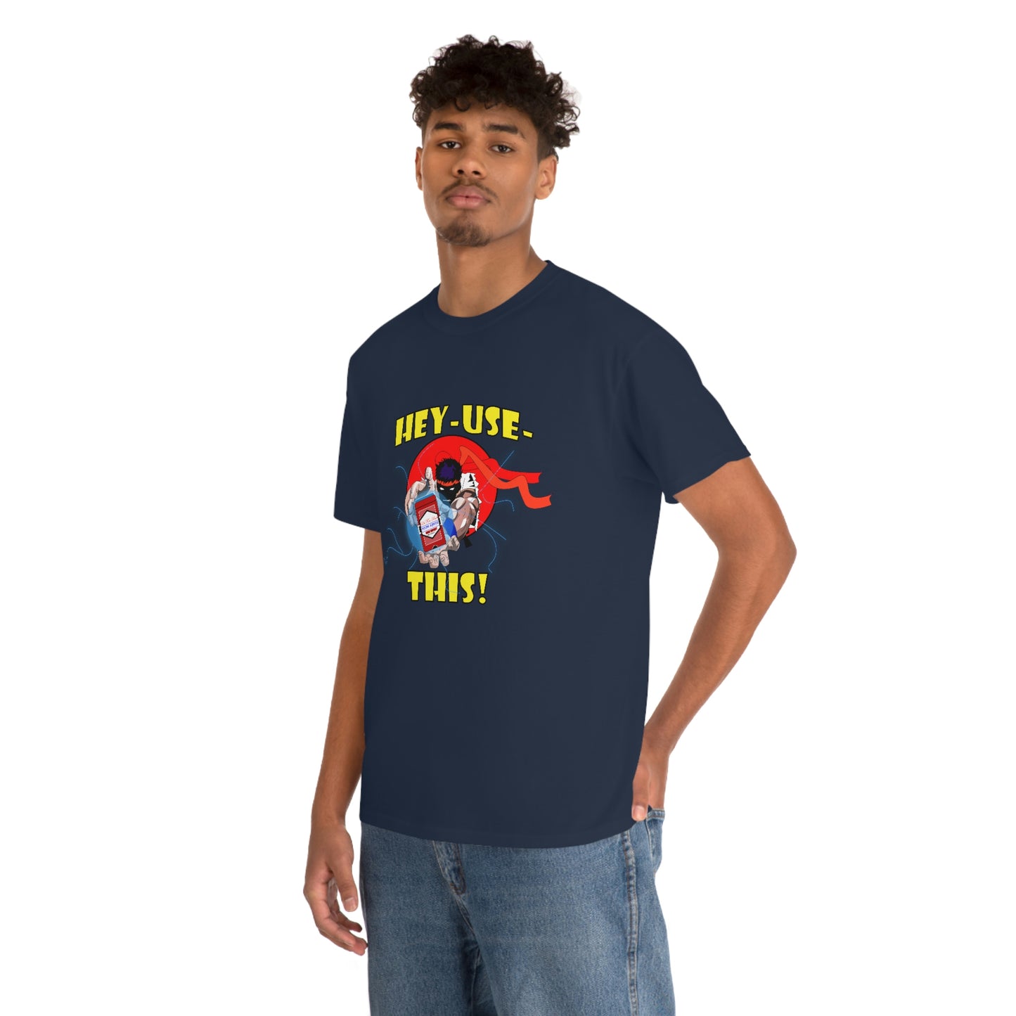 Hey-use-it Unisex Heavy Cotton Tee