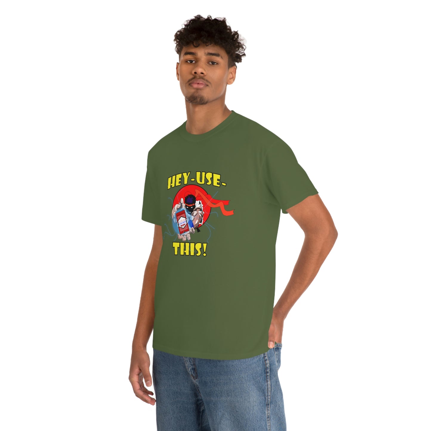 Hey-use-it Unisex Heavy Cotton Tee