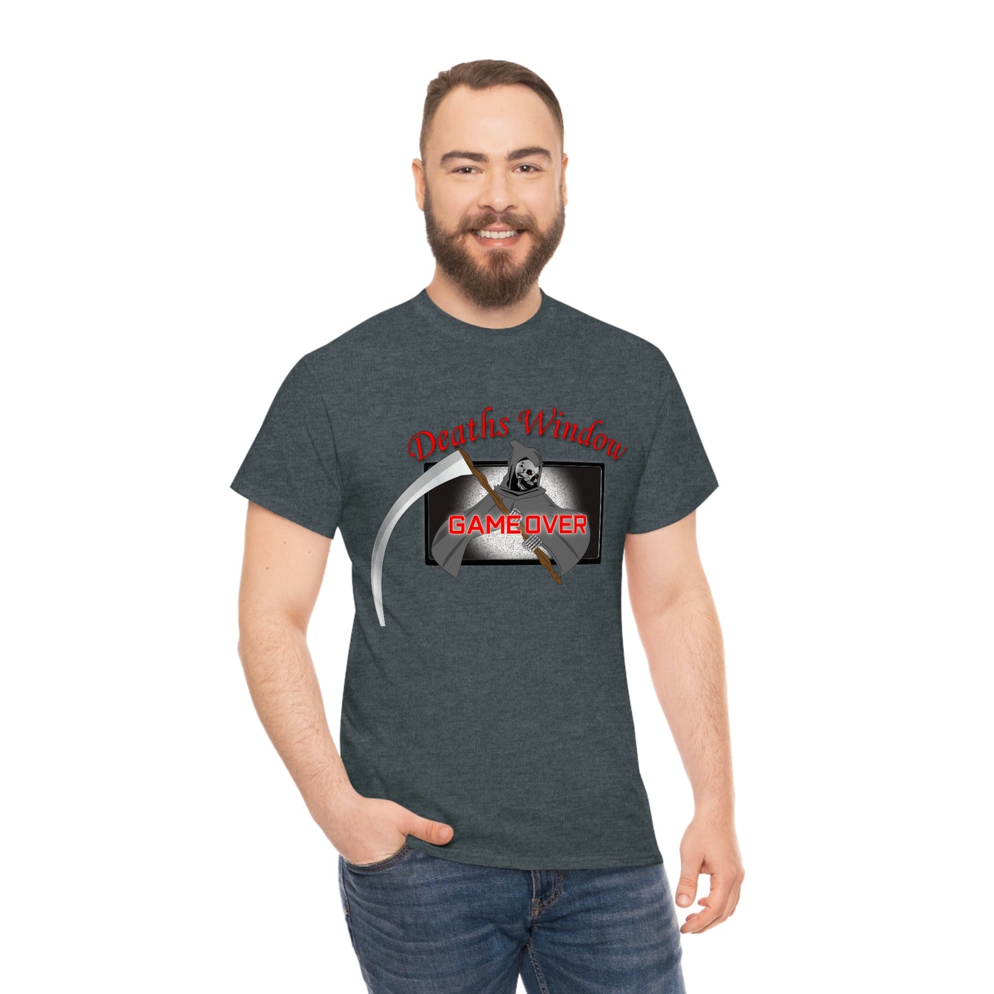 Deaths Window Unisex Heavy Cotton Tee