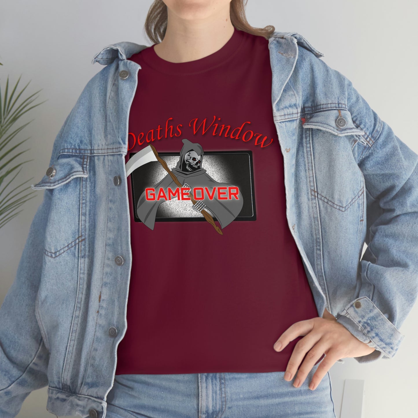 Deaths Window Unisex Heavy Cotton Tee