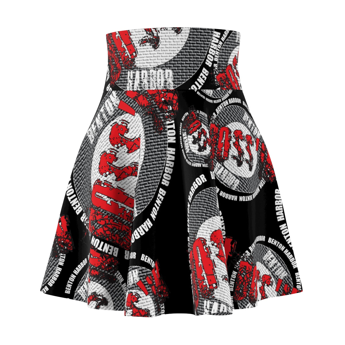 Benton Harbor Bossin Women's Skater Skirt