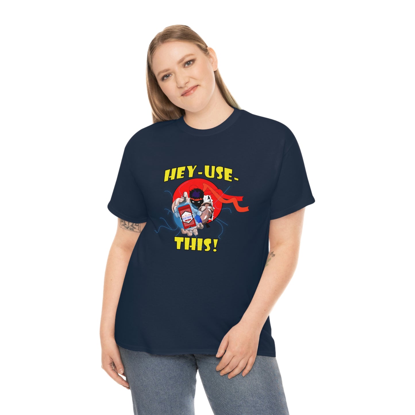 Hey-use-it Unisex Heavy Cotton Tee