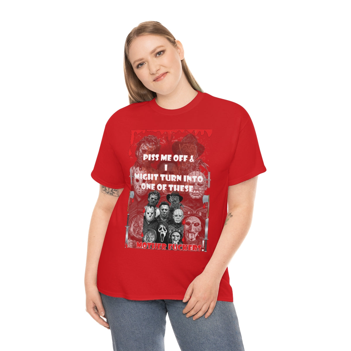 Horror hall of fame Unisex Heavy Cotton Tee