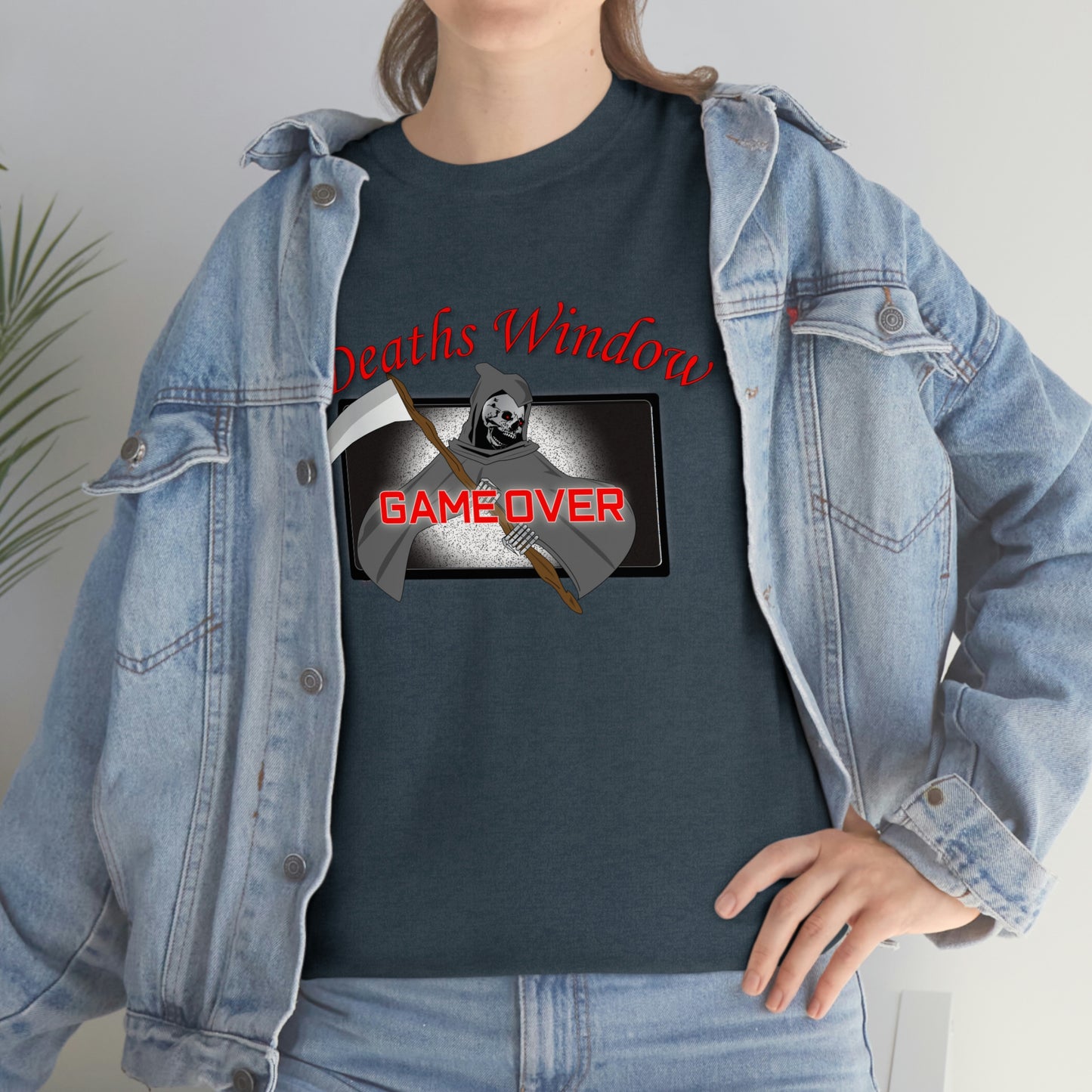 Deaths Window Unisex Heavy Cotton Tee
