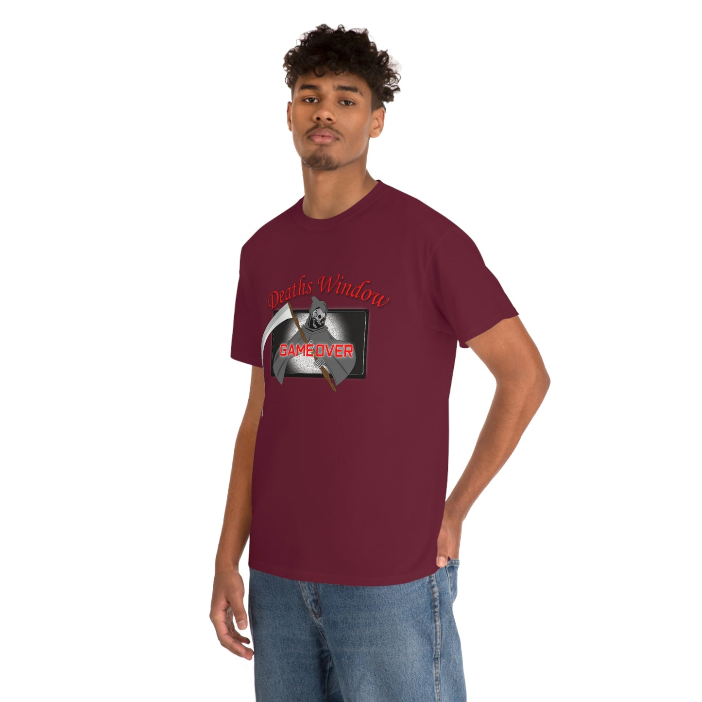 Deaths Window Unisex Heavy Cotton Tee