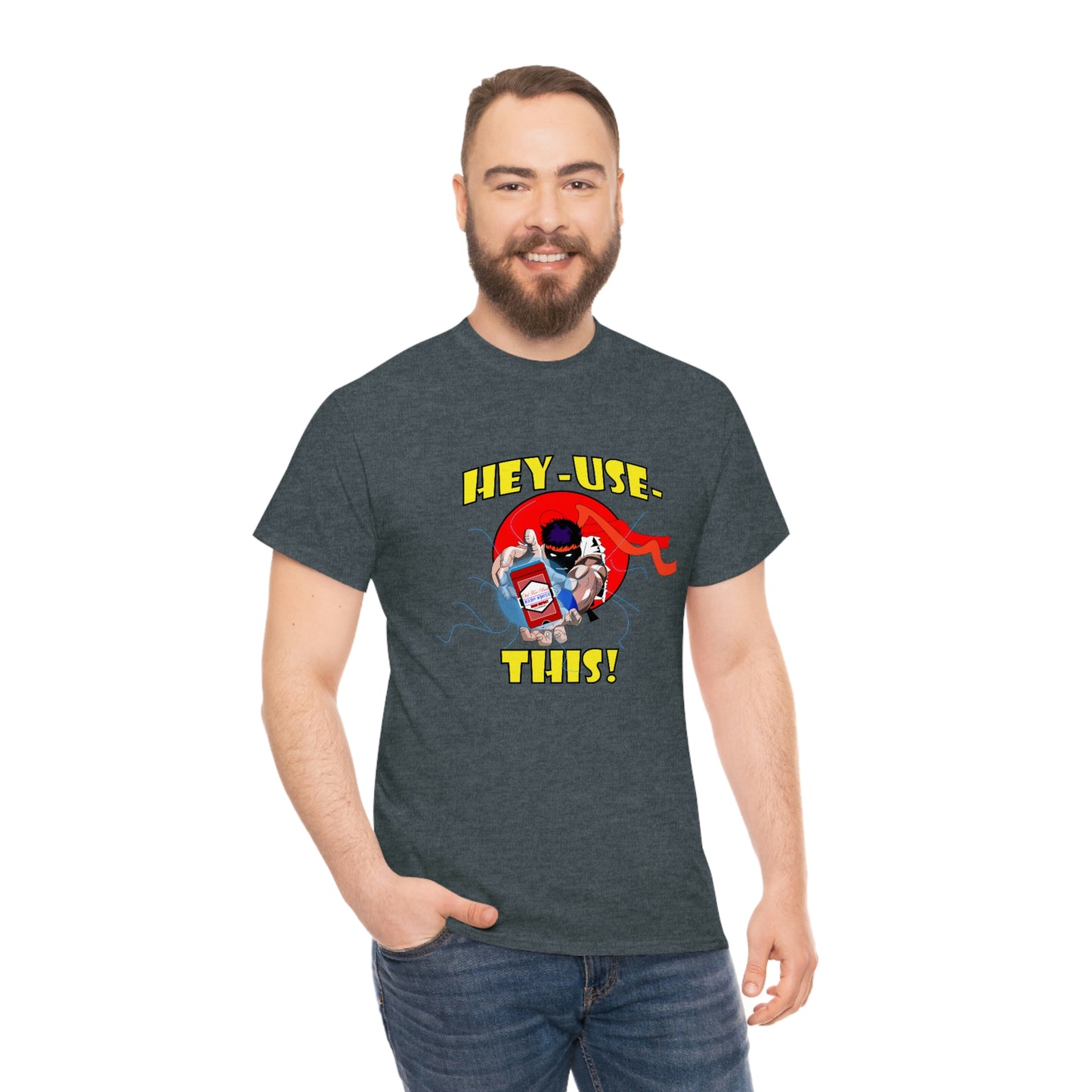 Hey-use-it Unisex Heavy Cotton Tee