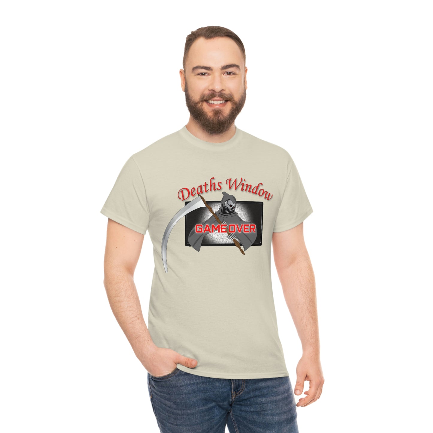 Deaths Window Unisex Heavy Cotton Tee