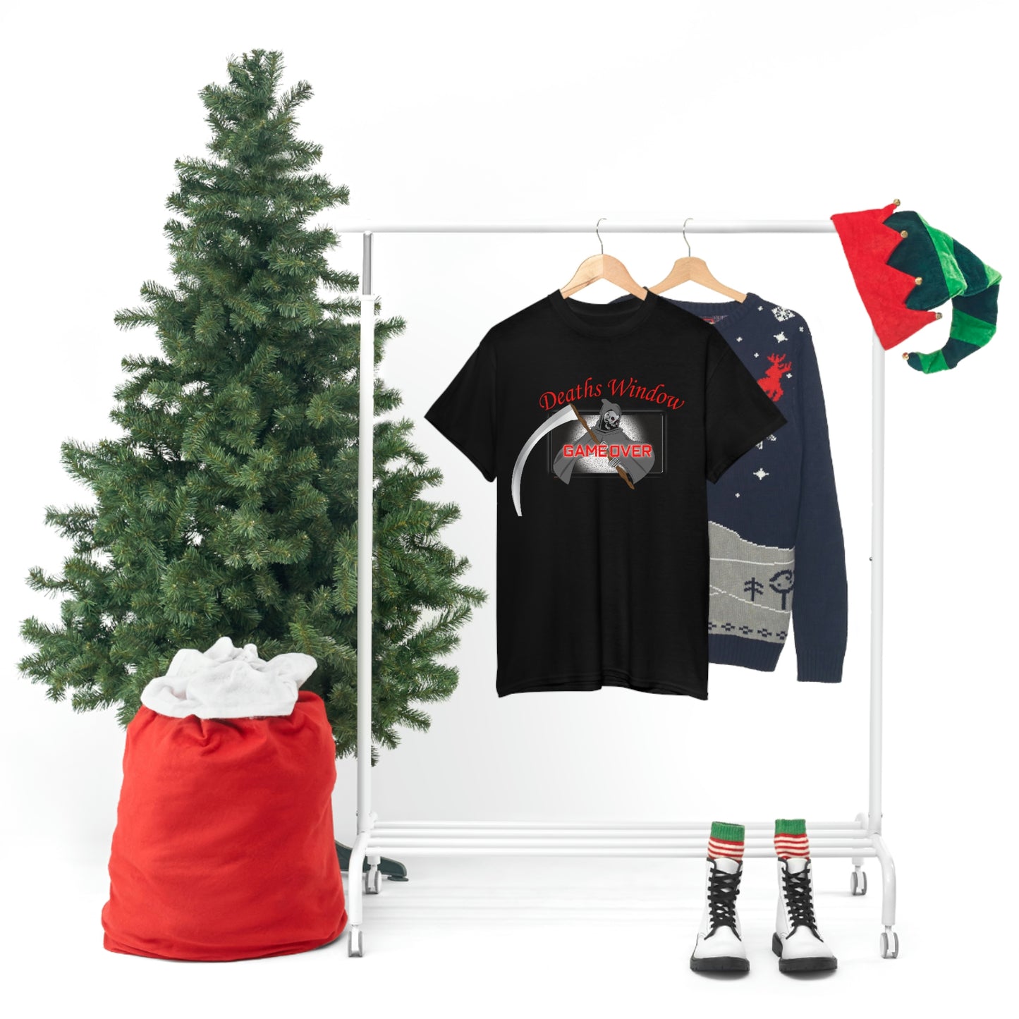 Deaths Window Unisex Heavy Cotton Tee