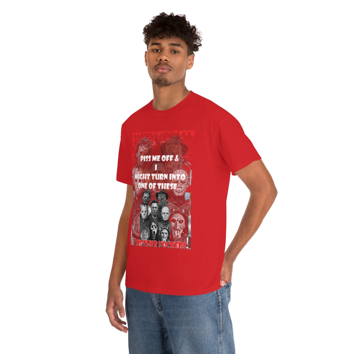 Horror hall of fame Unisex Heavy Cotton Tee