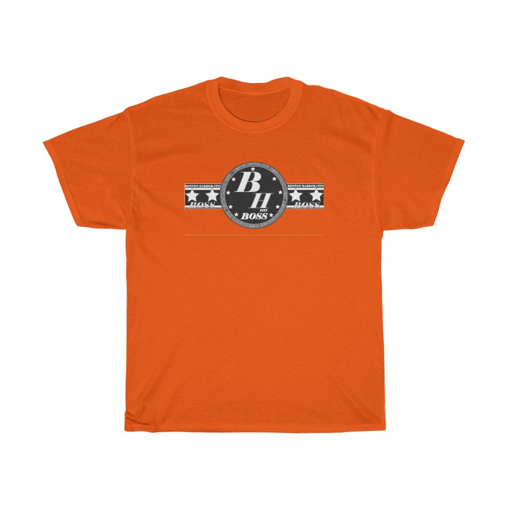 Benton Harbor city Boss Unisex Heavy Cotton Tee