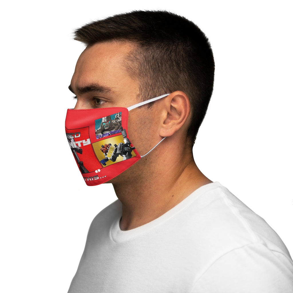 An Eternity Snug-Fit Polyester Face Mask