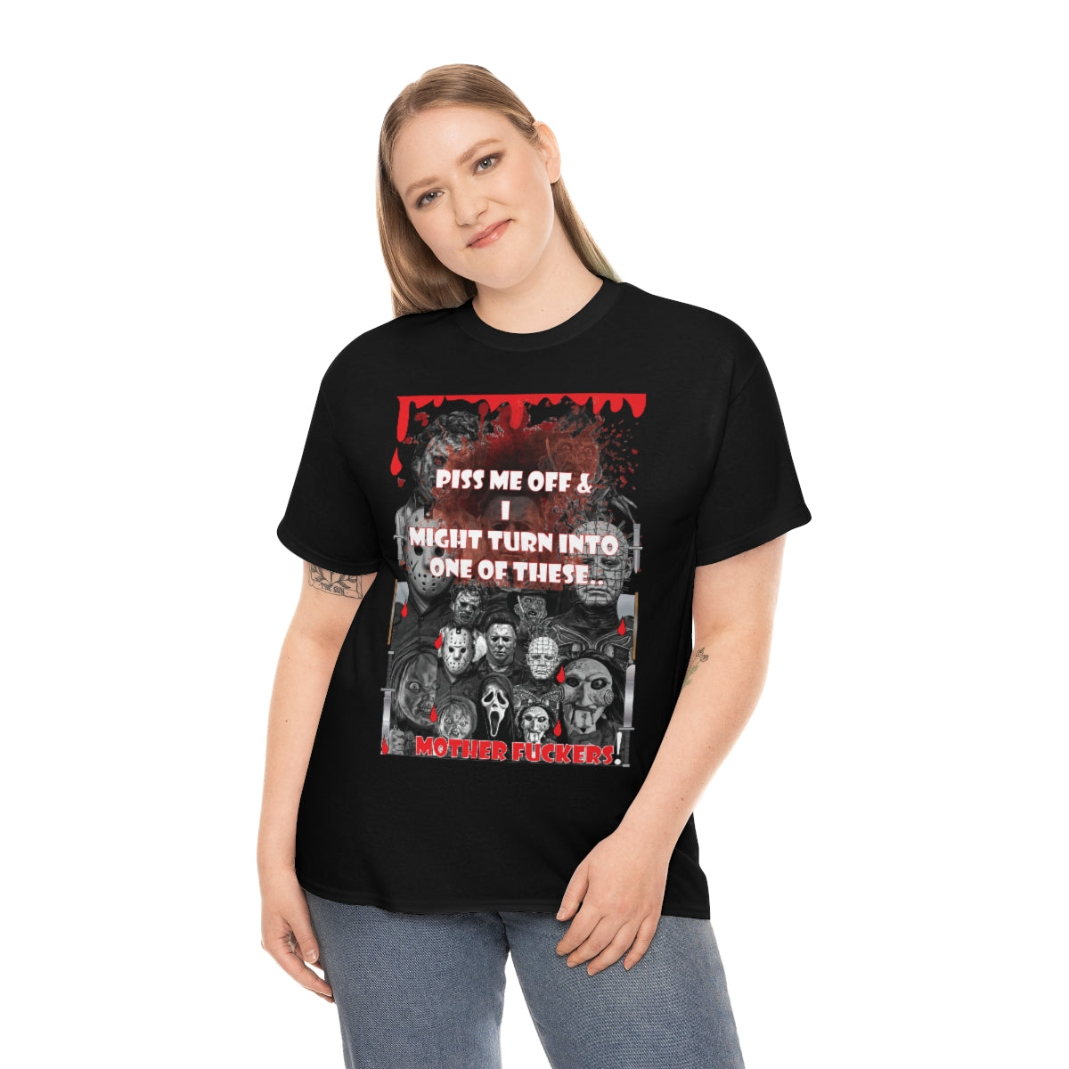 Horror hall of fame Unisex Heavy Cotton Tee