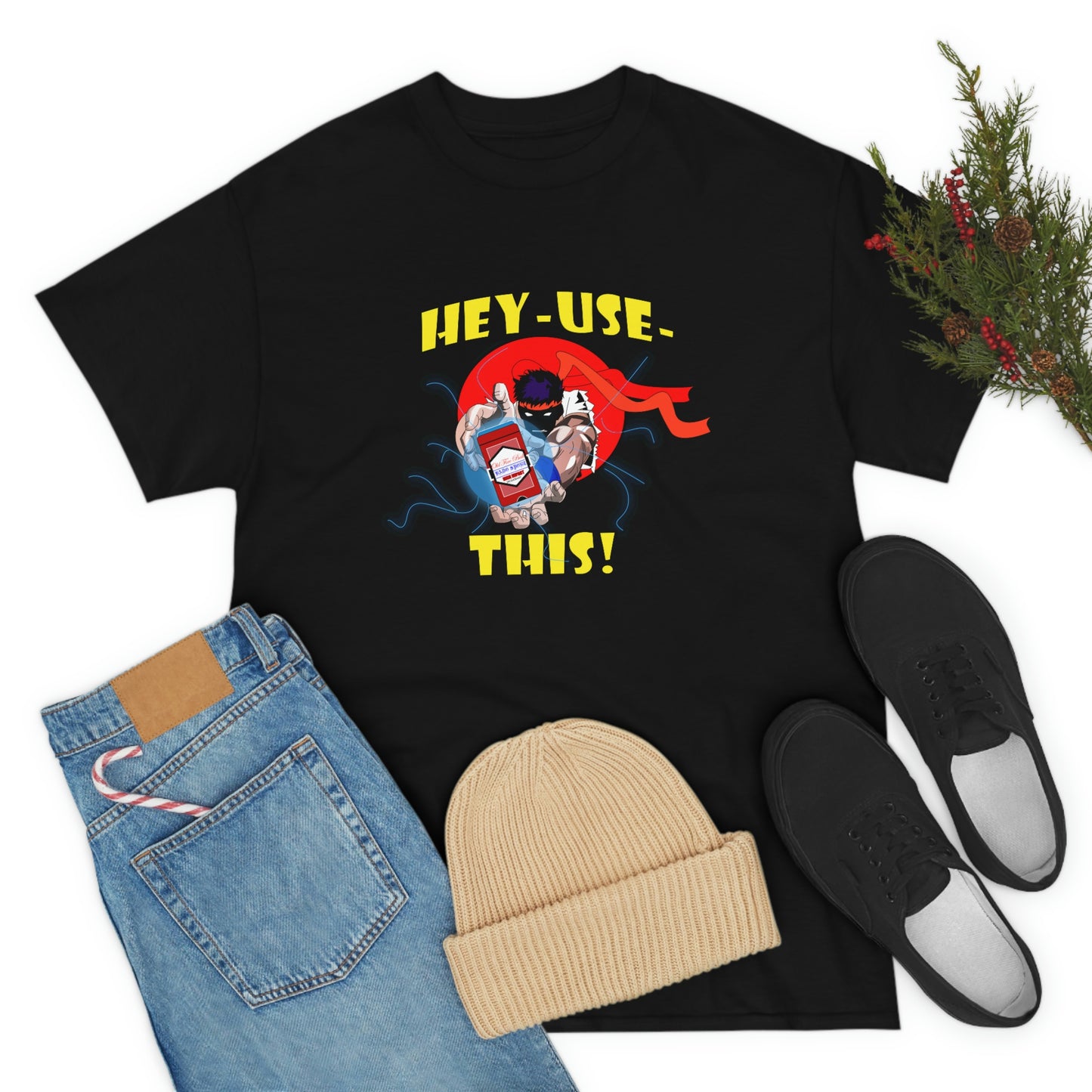 Hey-use-it Unisex Heavy Cotton Tee