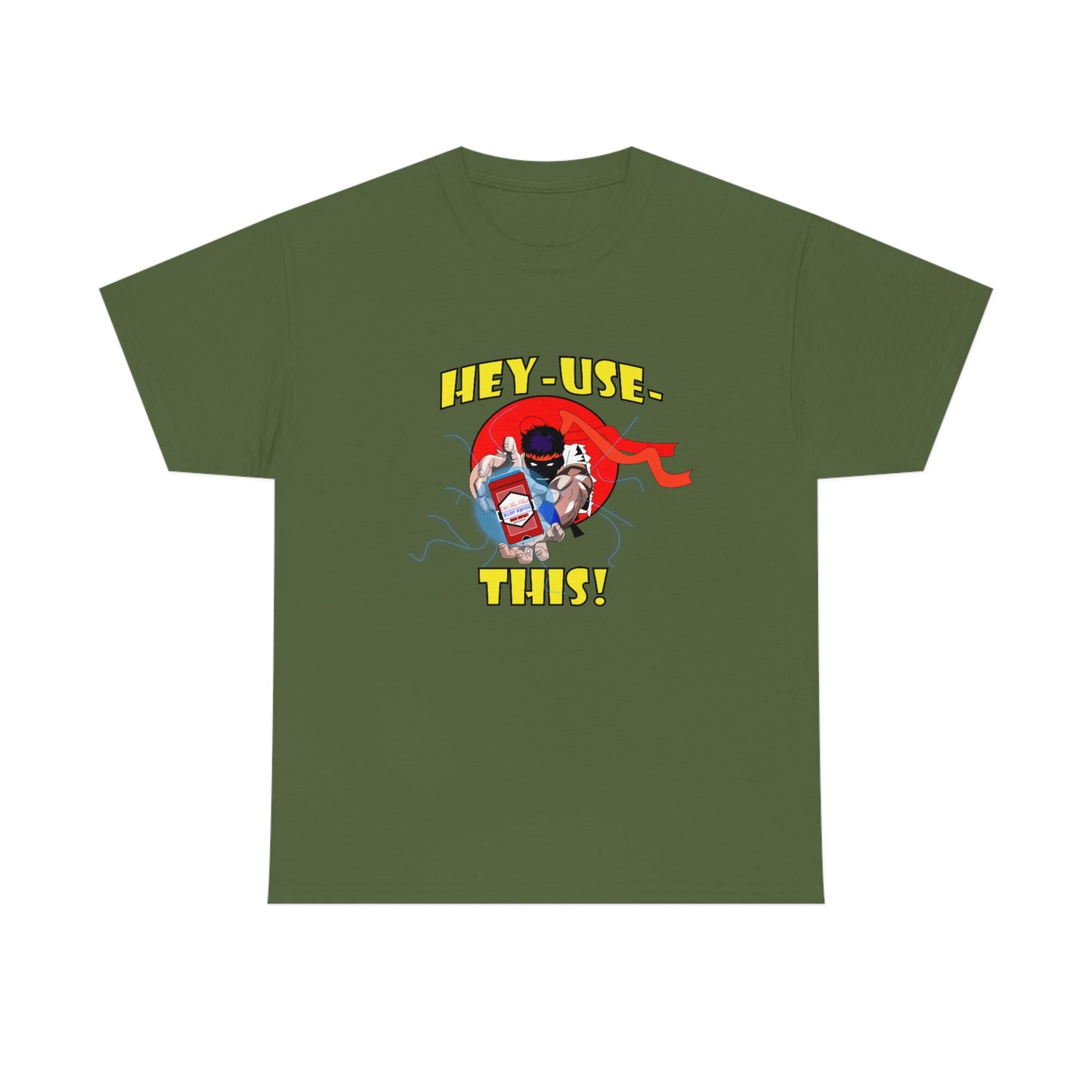 Hey-use-it Unisex Heavy Cotton Tee