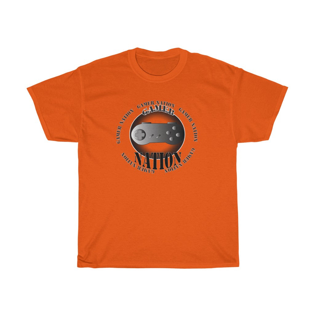 Gamer Nation Nin ring Unisex Heavy Cotton Tee