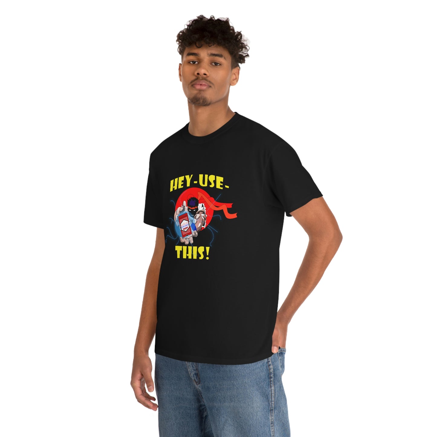 Hey-use-it Unisex Heavy Cotton Tee