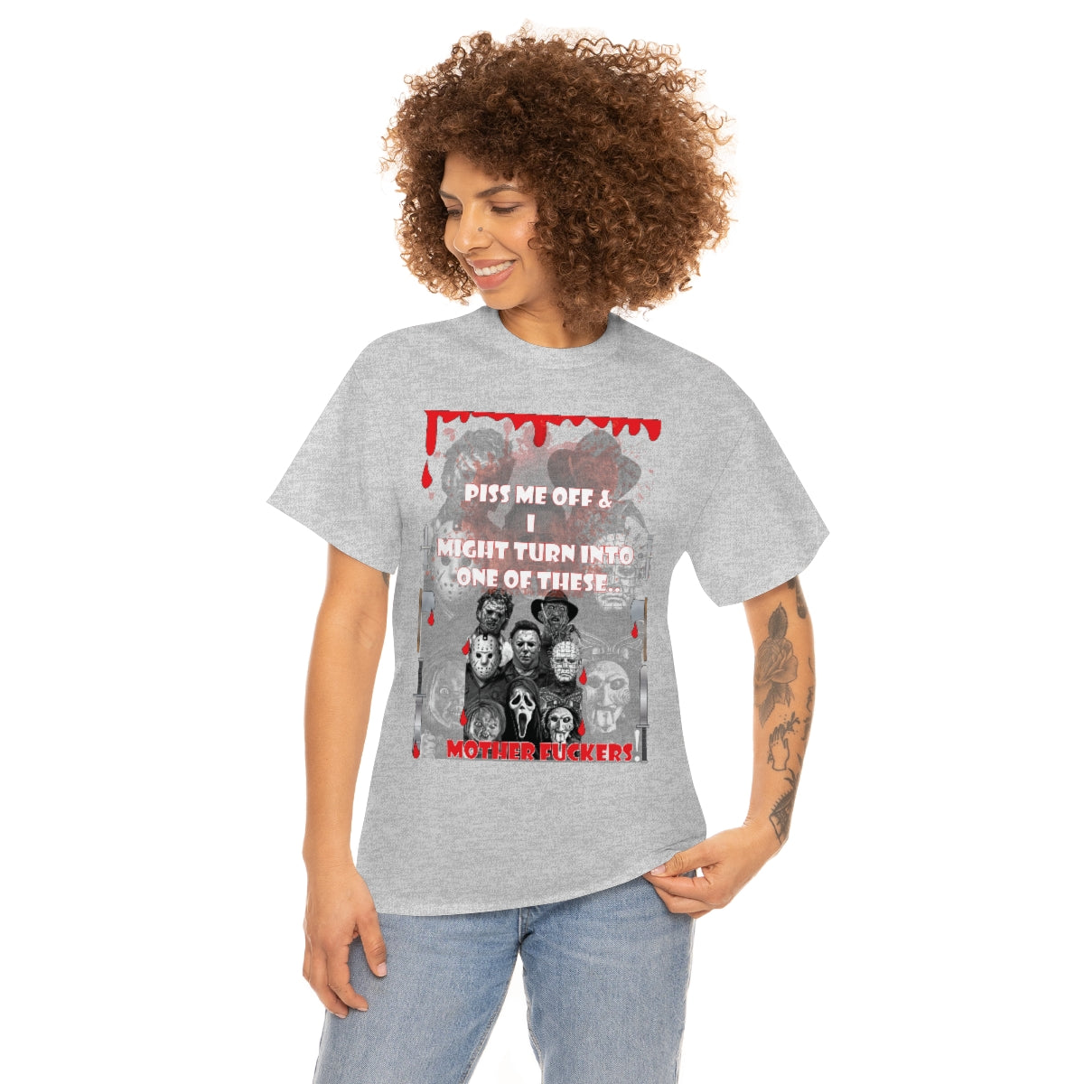 Horror hall of fame Unisex Heavy Cotton Tee
