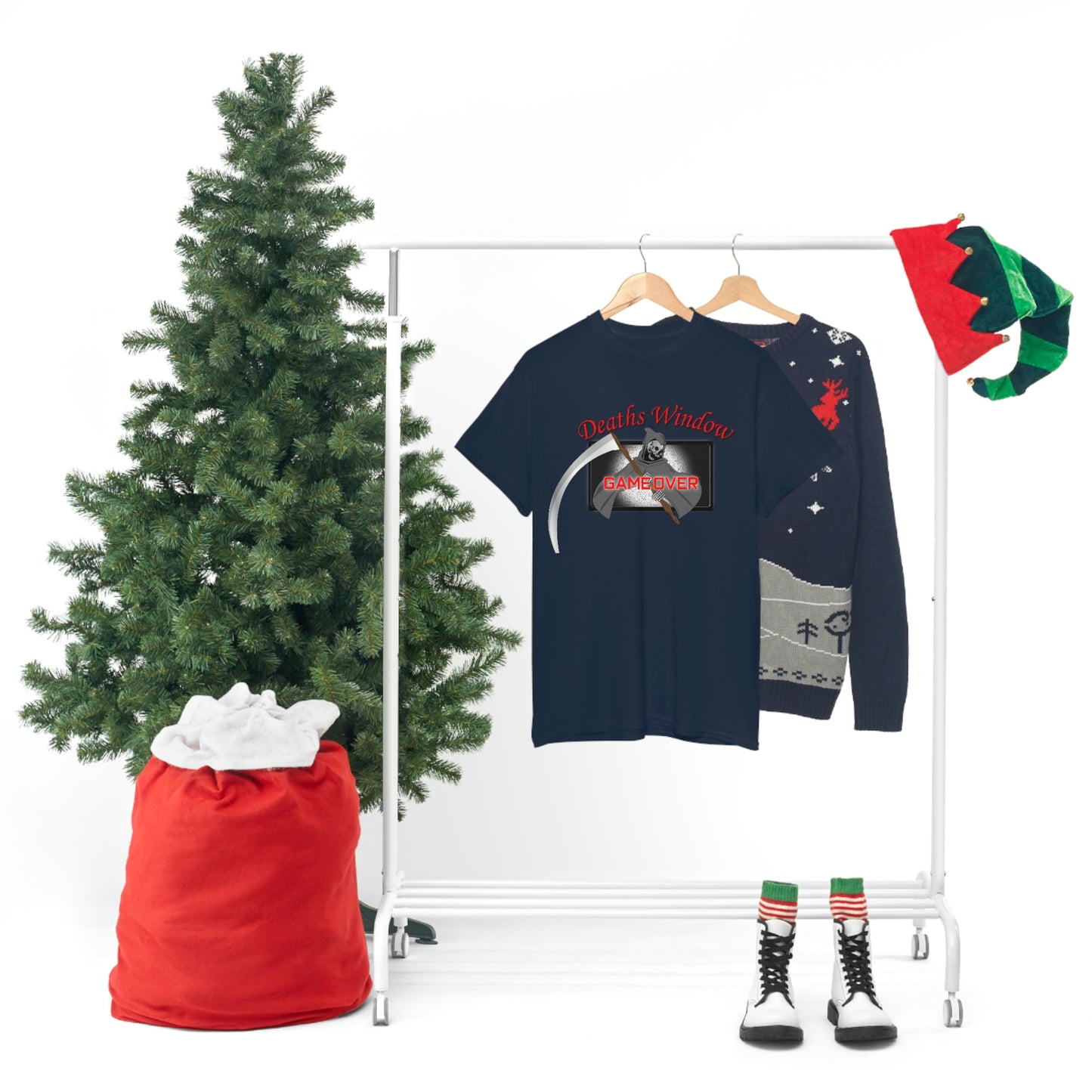 Deaths Window Unisex Heavy Cotton Tee