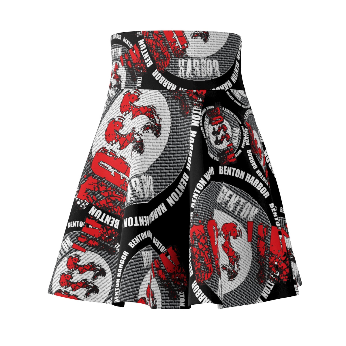 Benton Harbor Bossin Women's Skater Skirt
