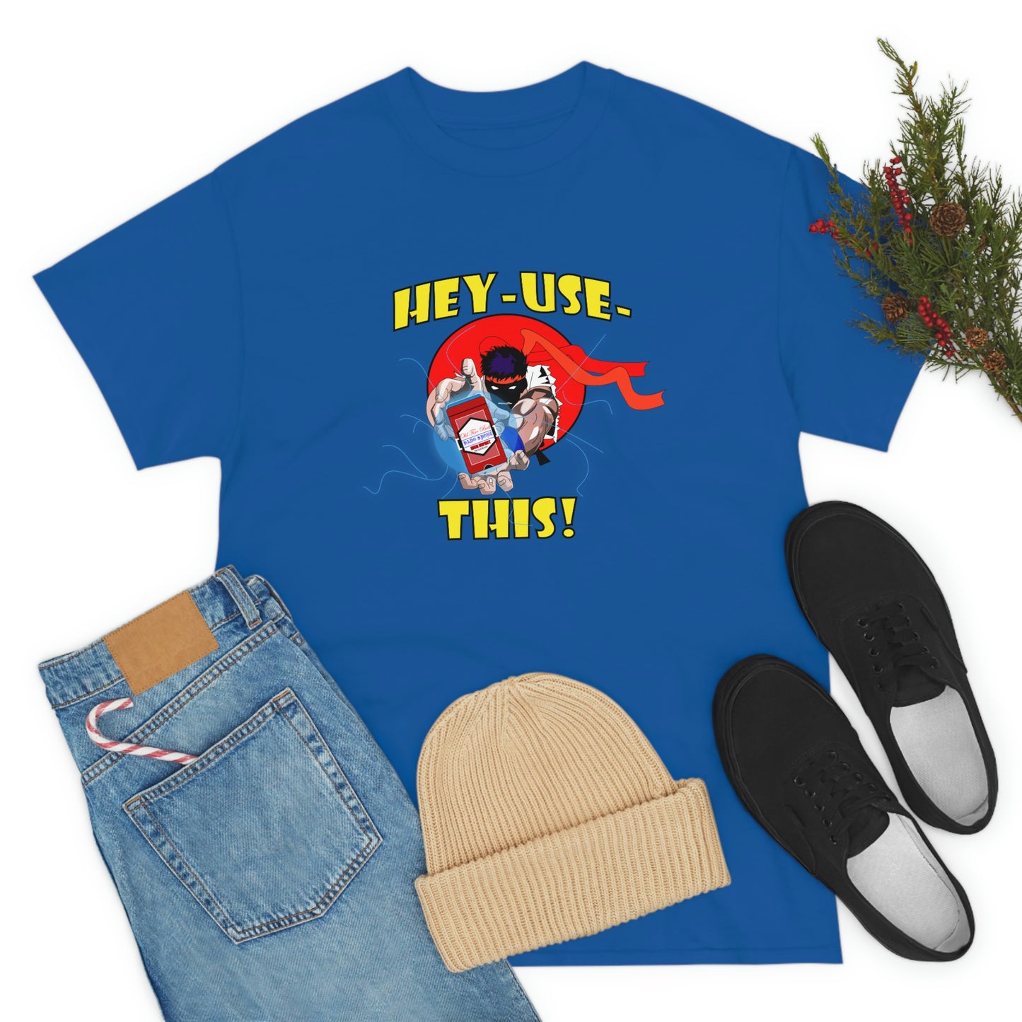 Hey-use-it Unisex Heavy Cotton Tee