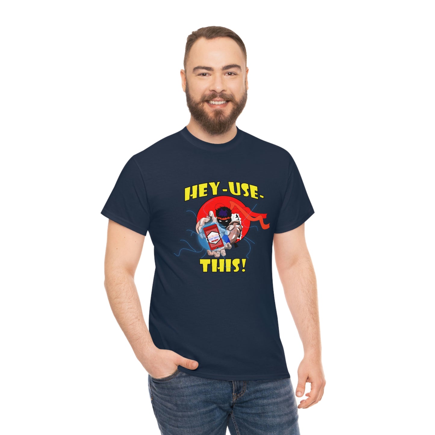 Hey-use-it Unisex Heavy Cotton Tee