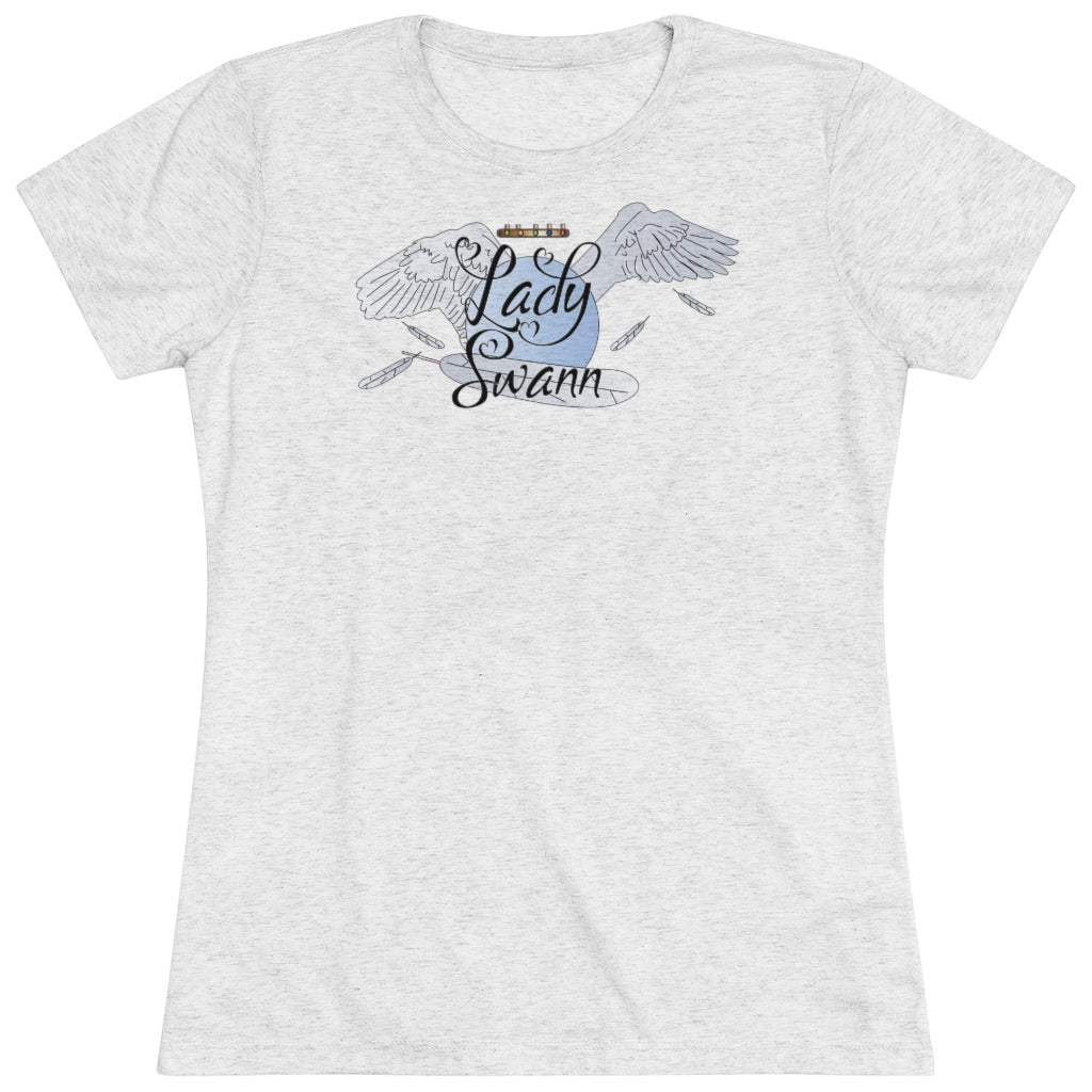 Lady Swann[wings] Women's Triblend Tee