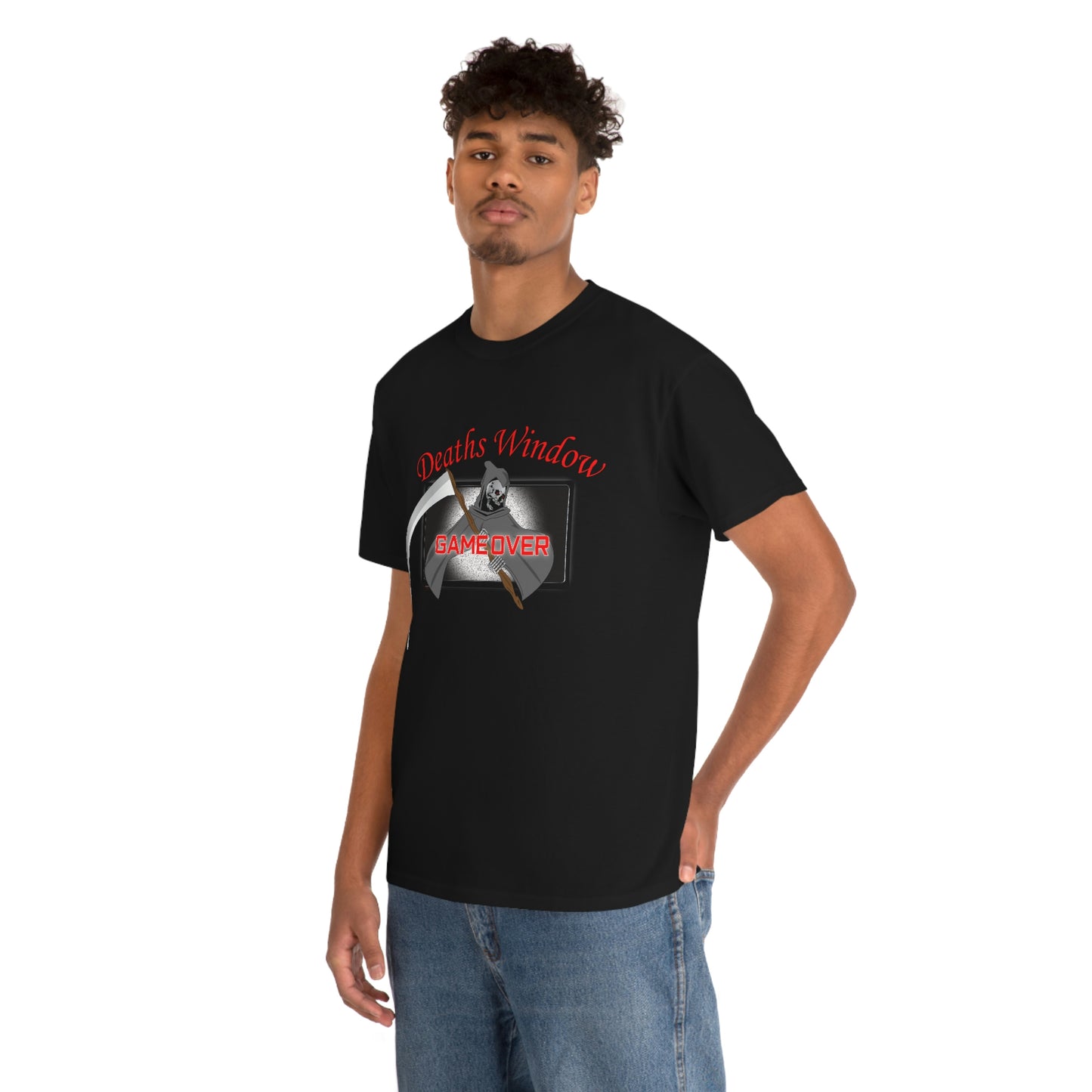 Deaths Window Unisex Heavy Cotton Tee