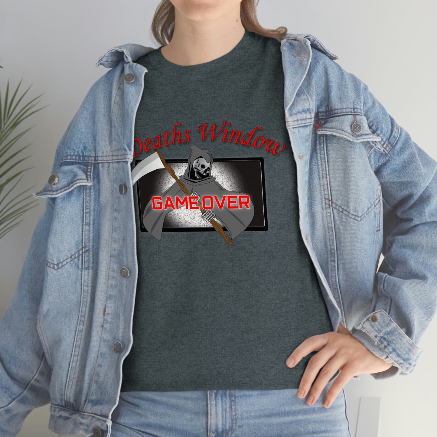 Deaths Window Unisex Heavy Cotton Tee