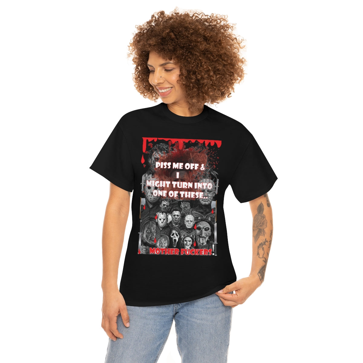 Horror hall of fame Unisex Heavy Cotton Tee