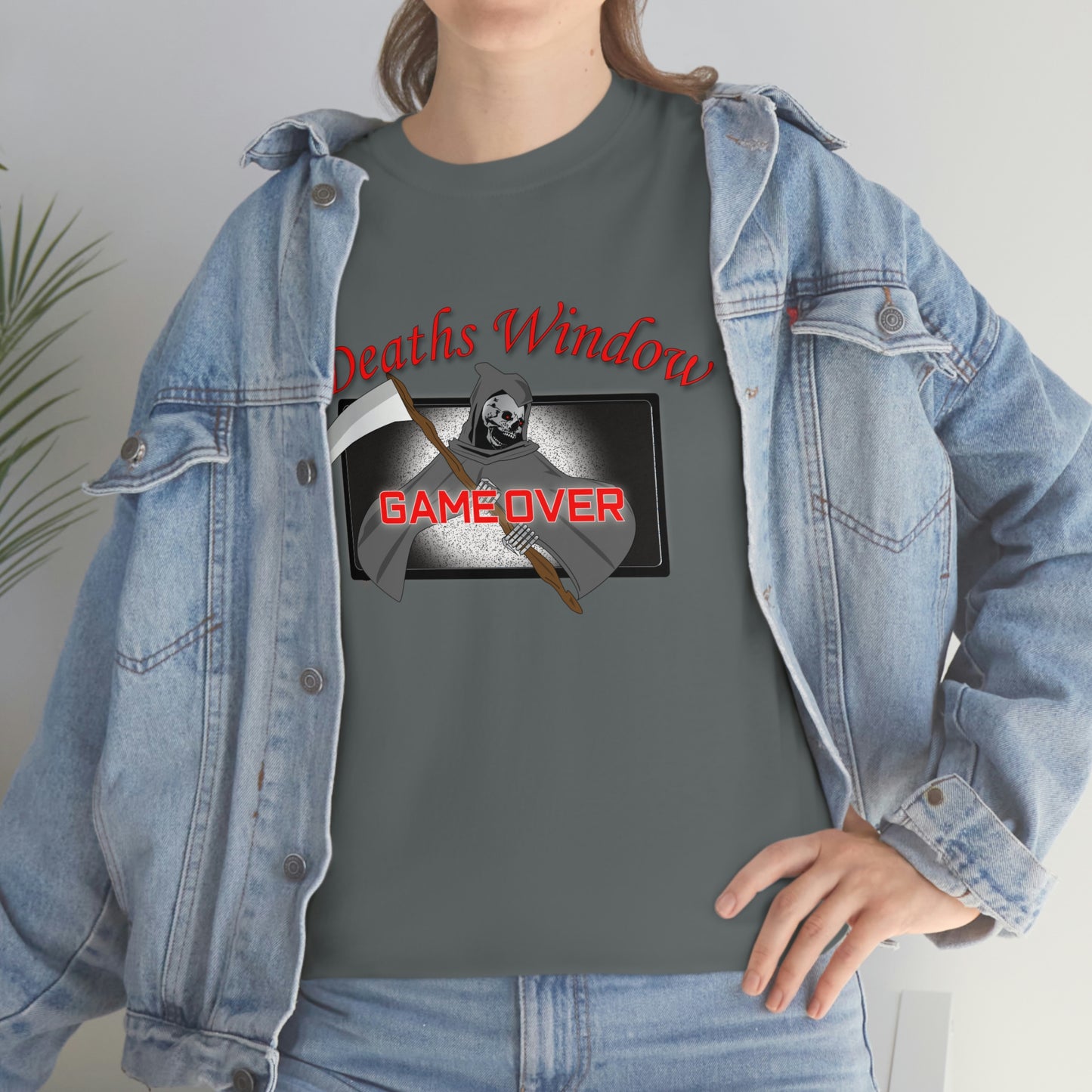 Deaths Window Unisex Heavy Cotton Tee
