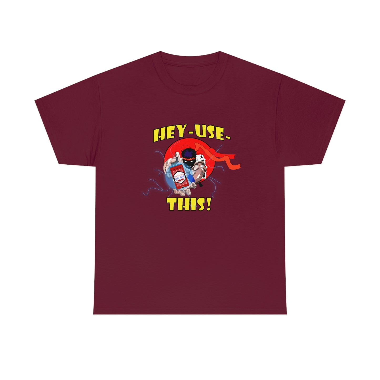 Hey-use-it Unisex Heavy Cotton Tee